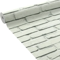 Papier peint intissé JEFFERSON coloris blanc - 4MURS