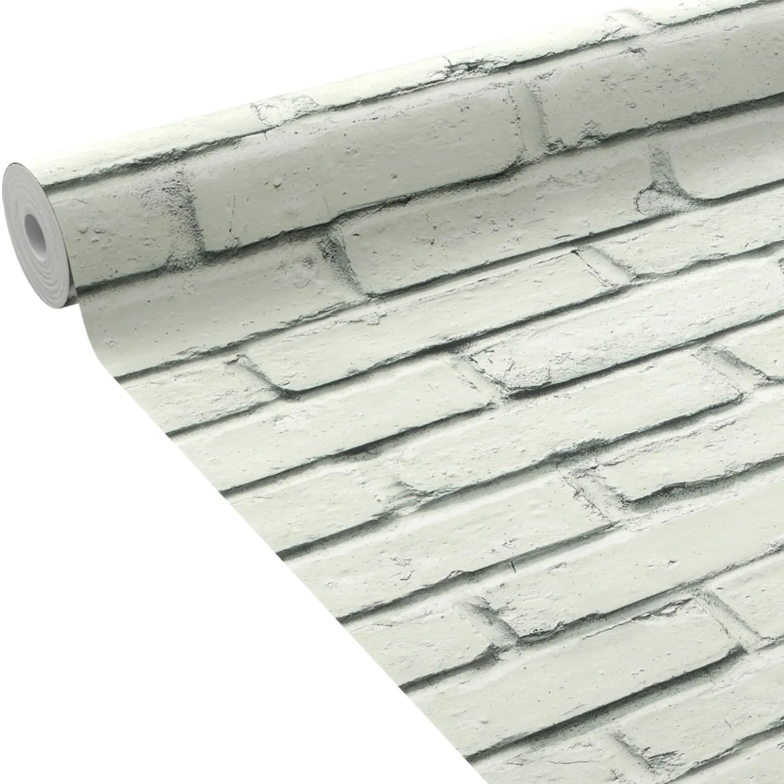 Papier peint intissé JEFFERSON coloris blanc - 4MURS