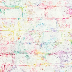 Papier peint intissé JOY coloris multicolore - 4MURS