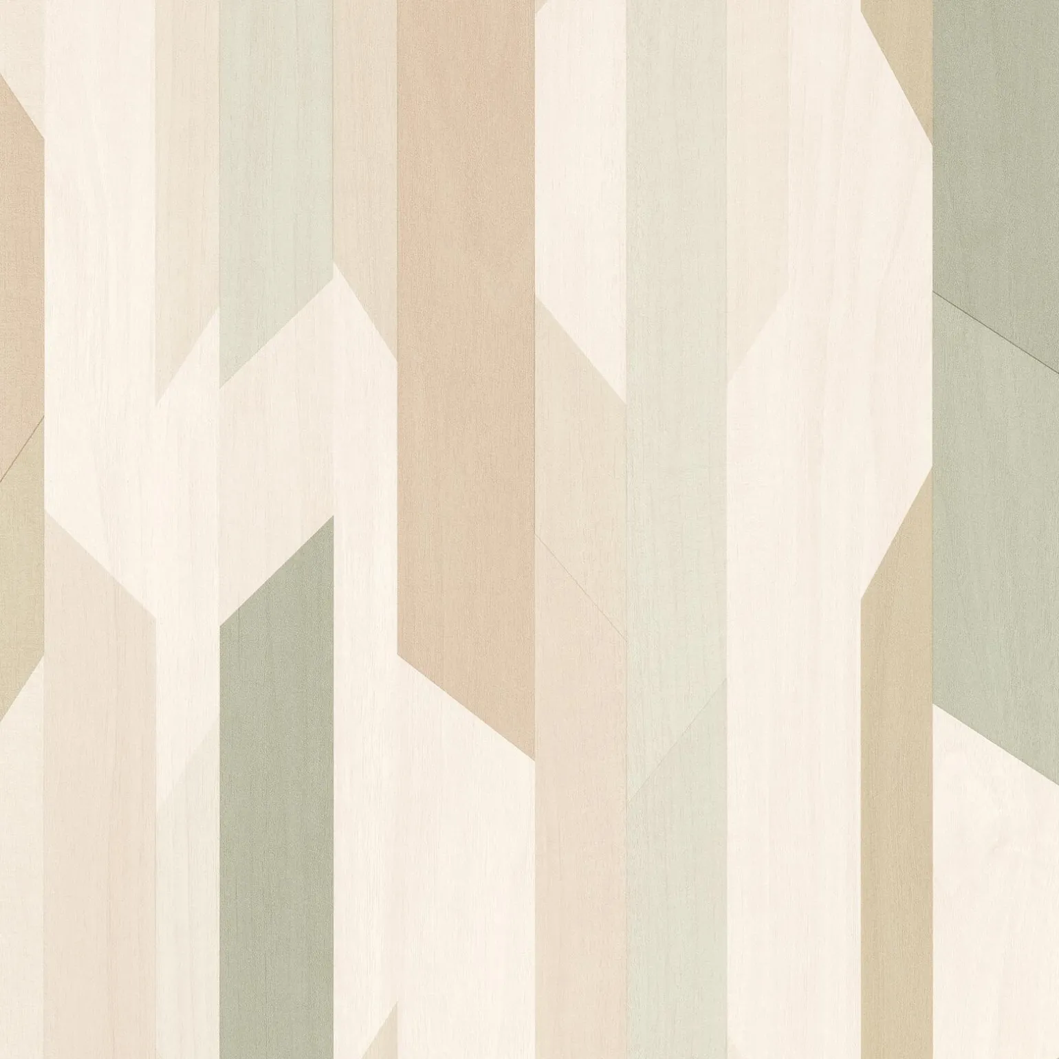 Papier peint intissé KAWANA coloris vert de gris - 4MURS