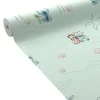 Papier peint intissé LILO&STITCH coloris bleu aqua - 4MURS