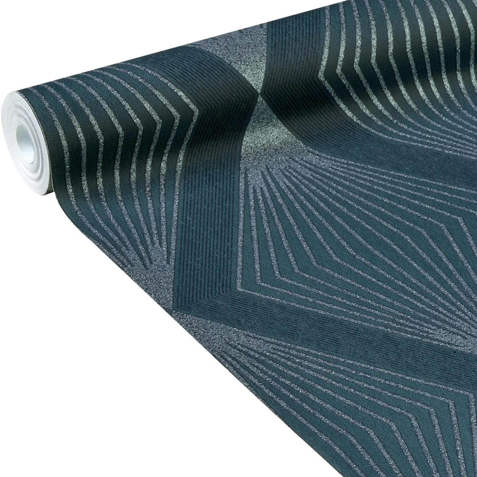 Papier peint intissé LUXURY coloris bleu nuit - 4MURS