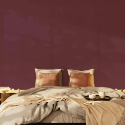 Papier peint intissé MALYA coloris prune - 4MURS