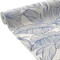 Papier peint intissé MANAHIVA coloris bleu électrique - 4MURS