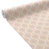 Papier peint intissé MILIAS coloris rose orangé et mauve - 4MURS