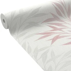 Papier peint intissé MYRIAM coloris rose pailleté - 4MURS