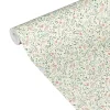 Papier peint intissé NAOMI coloris vert et rose - 4MURS