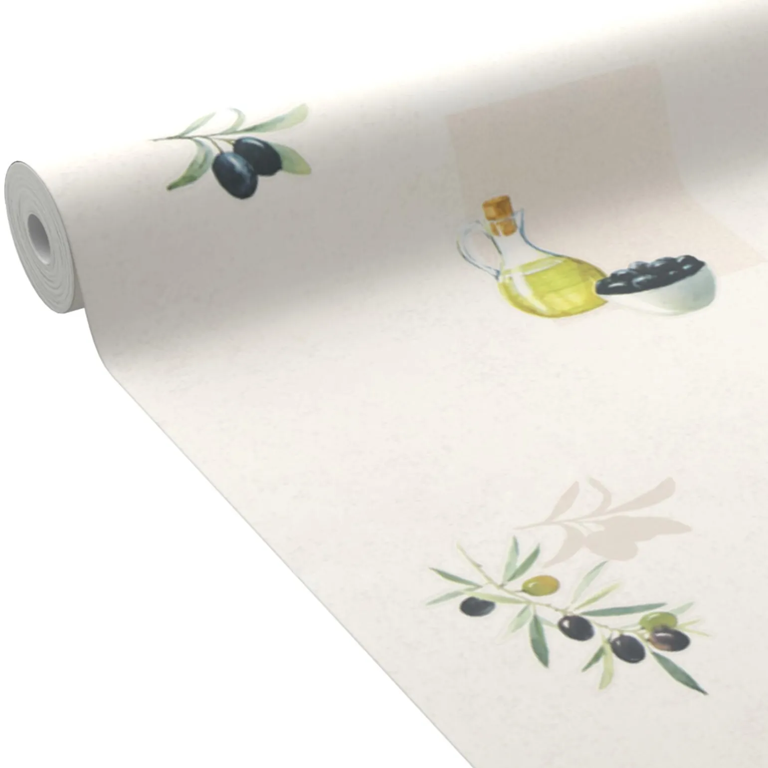 Papier peint intissé OLIO coloris blanc cassé - 4MURS