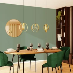 Papier peint intissé PALAZZO coloris vert de gris - 4MURS