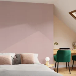 Papier peint intissé PALAZZO coloris rose poudré - 4MURS