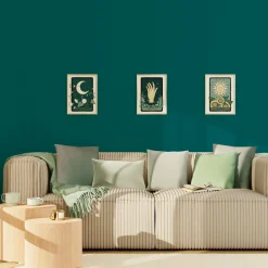 Papier peint intissé PALAZZO coloris vert émeraude - 4MURS