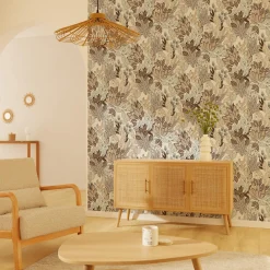 Papier peint intissé PALMYRA coloris multicolore - 4MURS