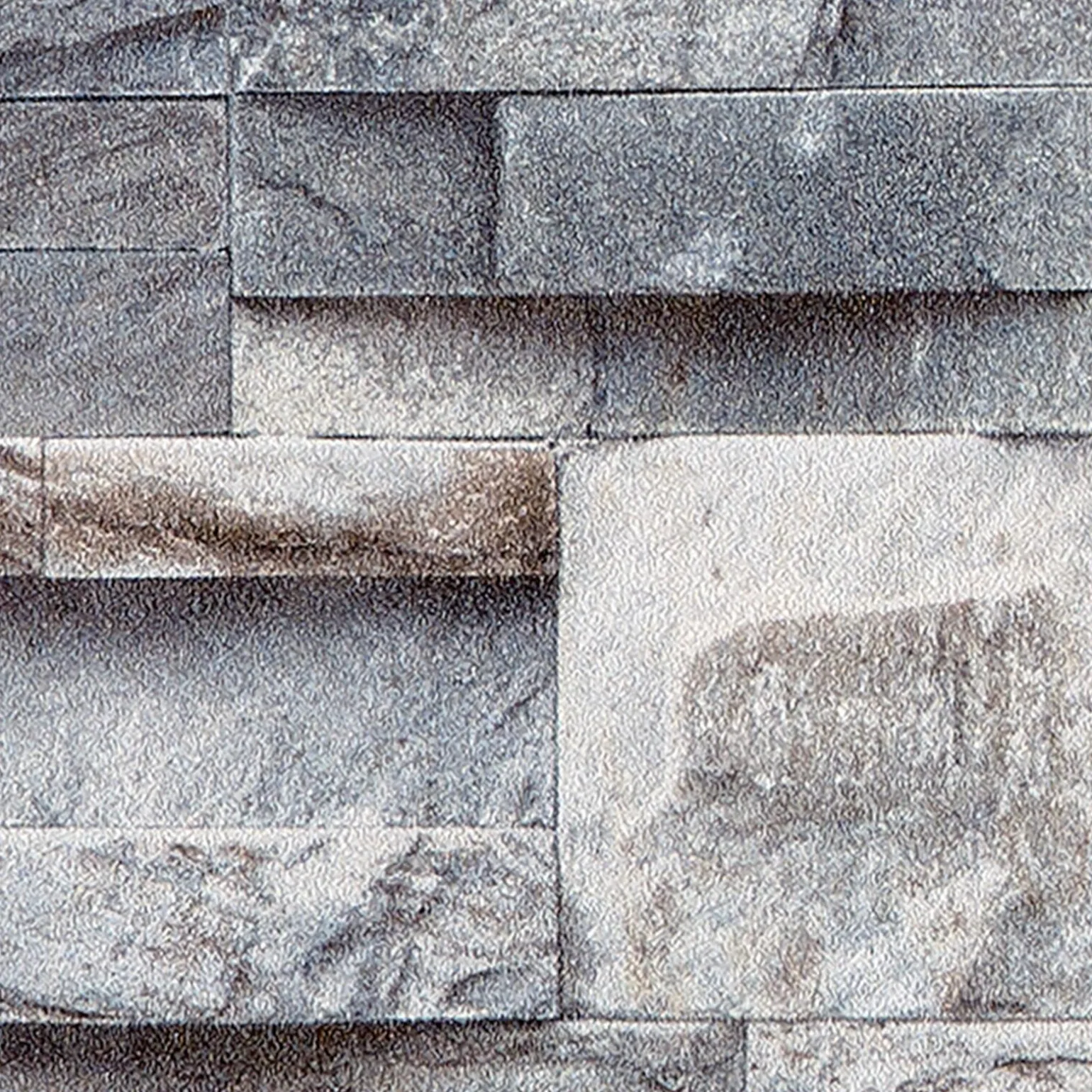 Papier peint intissé PAREMENT PIERRE NATURELLE gris béton - 4MURS