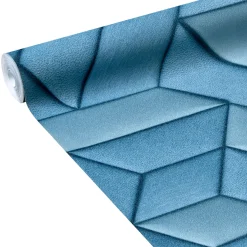 Papier peint intissé PRESTON coloris bleu denim - 4MURS