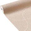 Papier peint intissé RAFAELLA coloris rose poudré - 4MURS