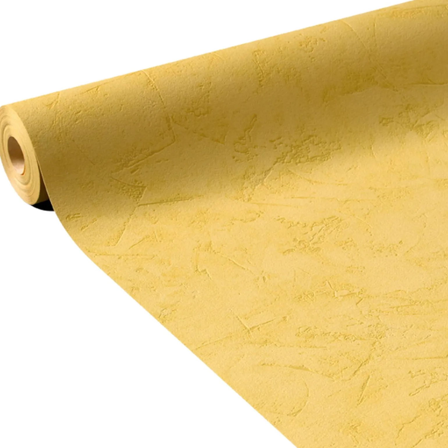 Papier peint intissé RAVENNE coloris jaune bouton d'or - 4MURS