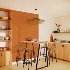 Papier peint intissé RAVENNE coloris terracotta - 4MURS