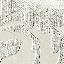 Papier peint intissé ROSACE coloris blanc - 4MURS