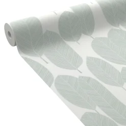 Papier peint intissé SANDIE coloris vert clair - 4MURS