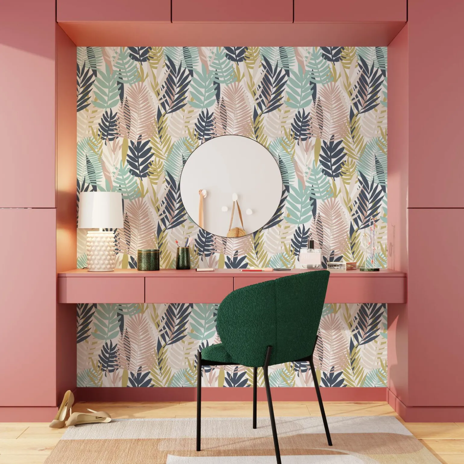 Papier peint intissé SAVANNAH coloris multicolore - 4MURS