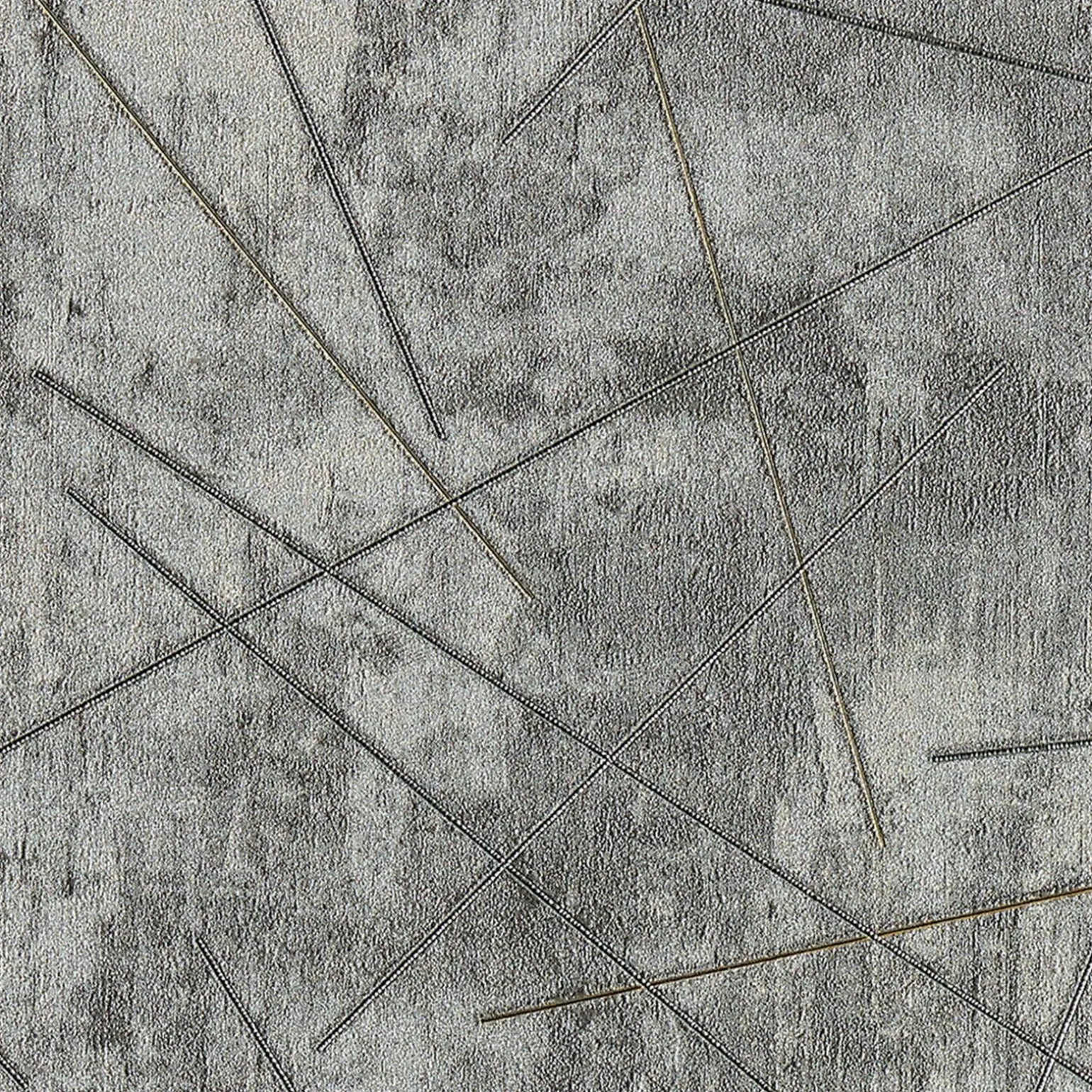 Papier peint intissé SEDNA coloris gris métallisé - 4MURS
