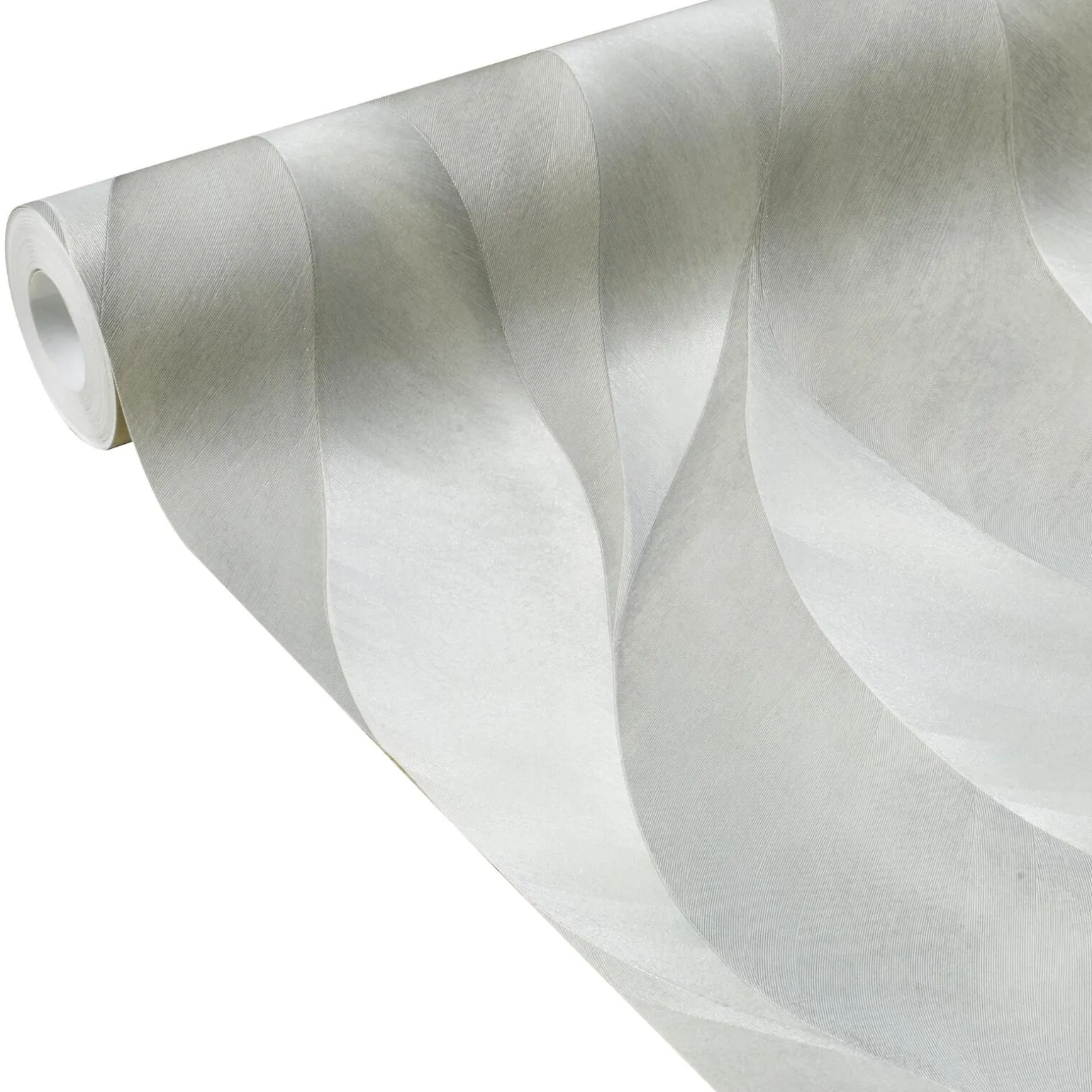 Papier peint intissé SLAVA coloris gris perle - 4MURS