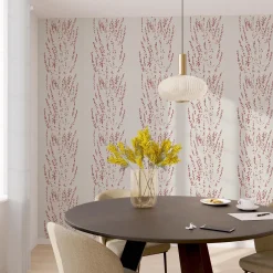 Papier peint intissé SOPHIA coloris bordeaux - 4MURS