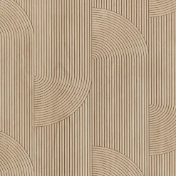 Papier peint intissé STANISLAS coloris marron glacé - 4MURS