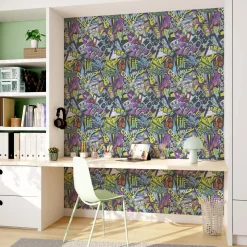Papier peint intissé TAGGY coloris multicolore - 4MURS