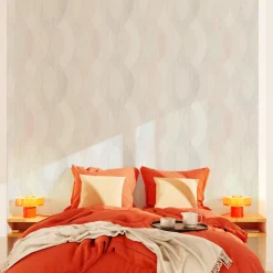 Papier peint intissé TANJA coloris sable beige - 4MURS