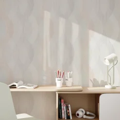 Papier peint intissé TANJA coloris sable beige - 4MURS