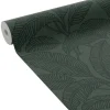 Papier peint intissé TEORA coloris Vert foncé - 4MURS