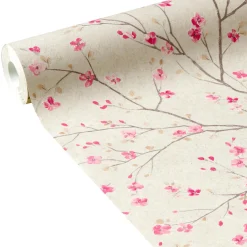 Papier peint intissé TOKYO BLOSSOM X METROPOLITAN STORIES écru - 4MURS