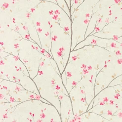 Papier peint intissé TOKYO BLOSSOM X METROPOLITAN STORIES écru - 4MURS