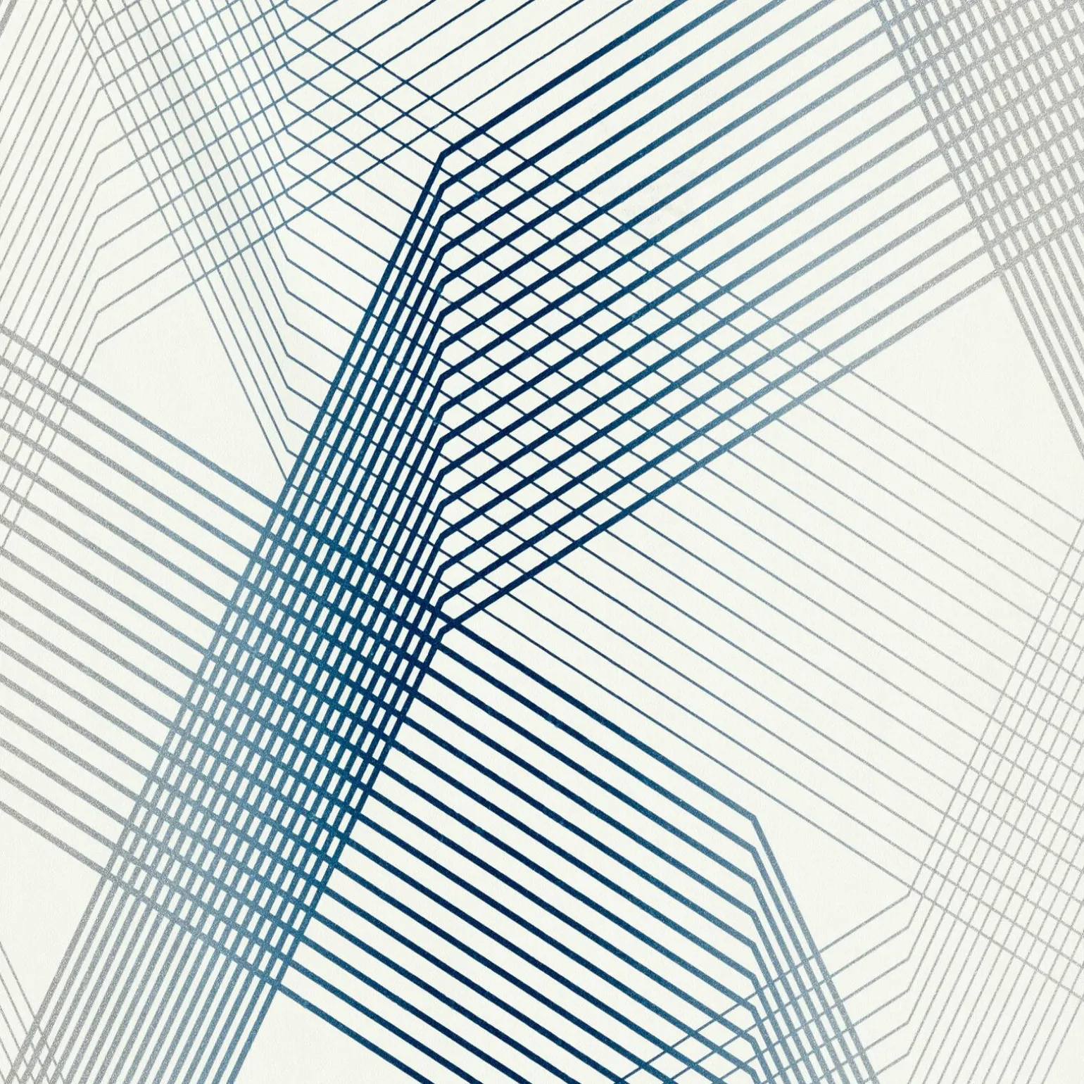Papier peint intissé WEBLINES coloris blanc - 4MURS