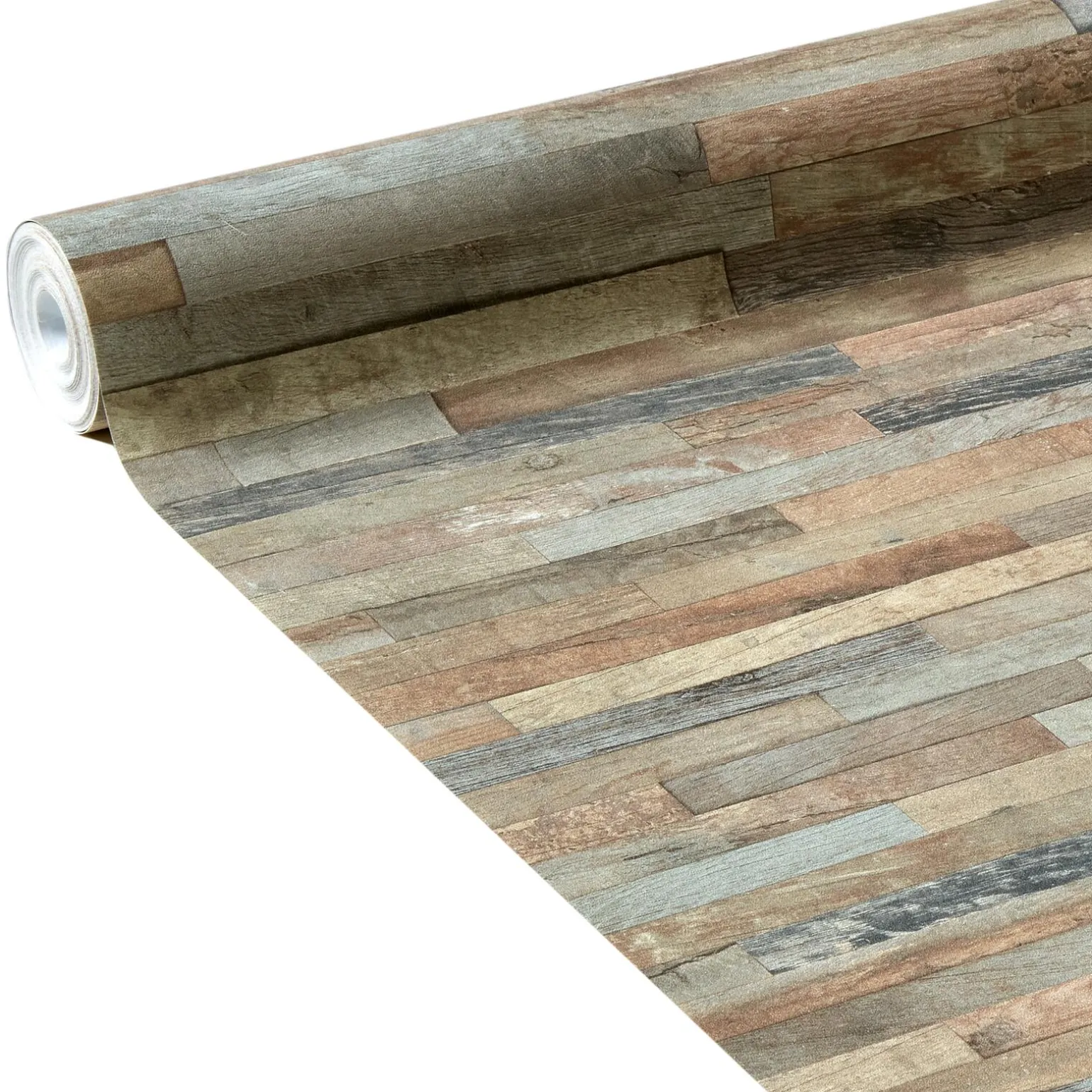 Papier peint intissé WOODLAND coloris chêne clair - 4MURS