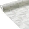 Papier peint intissé ZENITH coloris blanc perlé - 4MURS