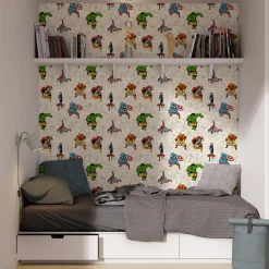 Papier peint MARVEL HEROES coloris multicolore - 4MURS