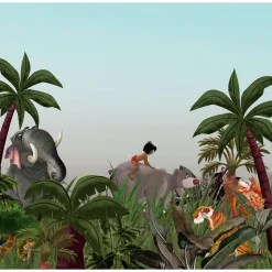 Papier peint panoramique XL LE LIVRE DE LA JUNGLE 300 x 280 cm - 4MURS