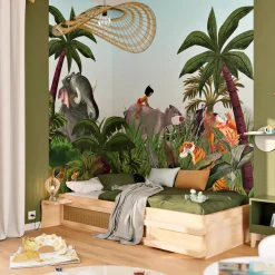 Papier peint panoramique XL LE LIVRE DE LA JUNGLE 300 x 280 cm - 4MURS