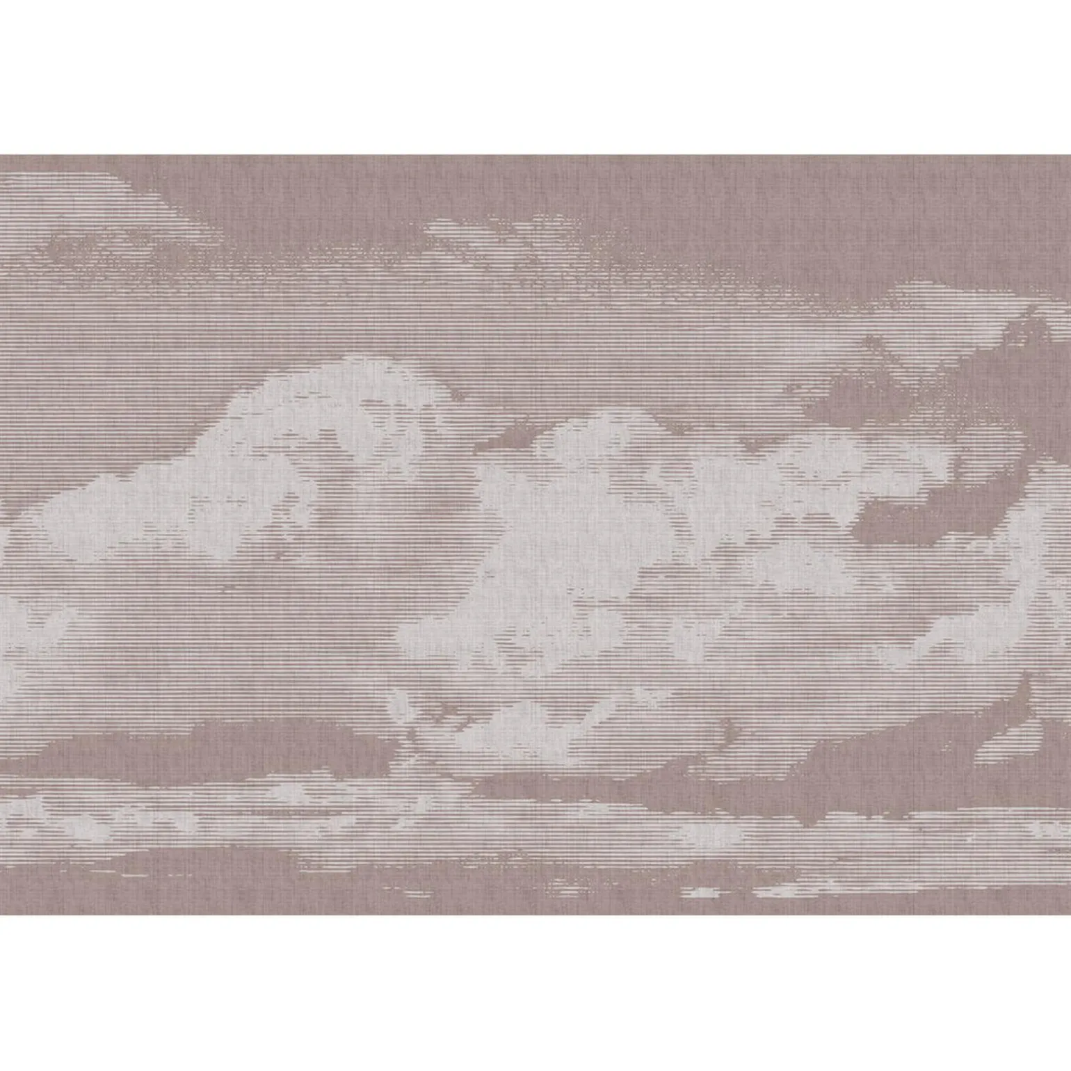 Papier peint panoramique XL NUBE 400 x 270 cm vieux rose - 4MURS
