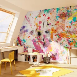 Papier peint panoramique XL PAINTSPLASH 371 x 280 cm - 4MURS