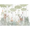 Papier peint panoramique XL CALM FOREST LIFE 400 x 270 cm - 4MURS