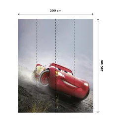 Papier peint panoramique L CARS 200 x 250 cm - 4MURS