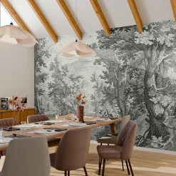 Papier peint panoramique XL FANCY FOREST 400 x 270 cm - 4MURS