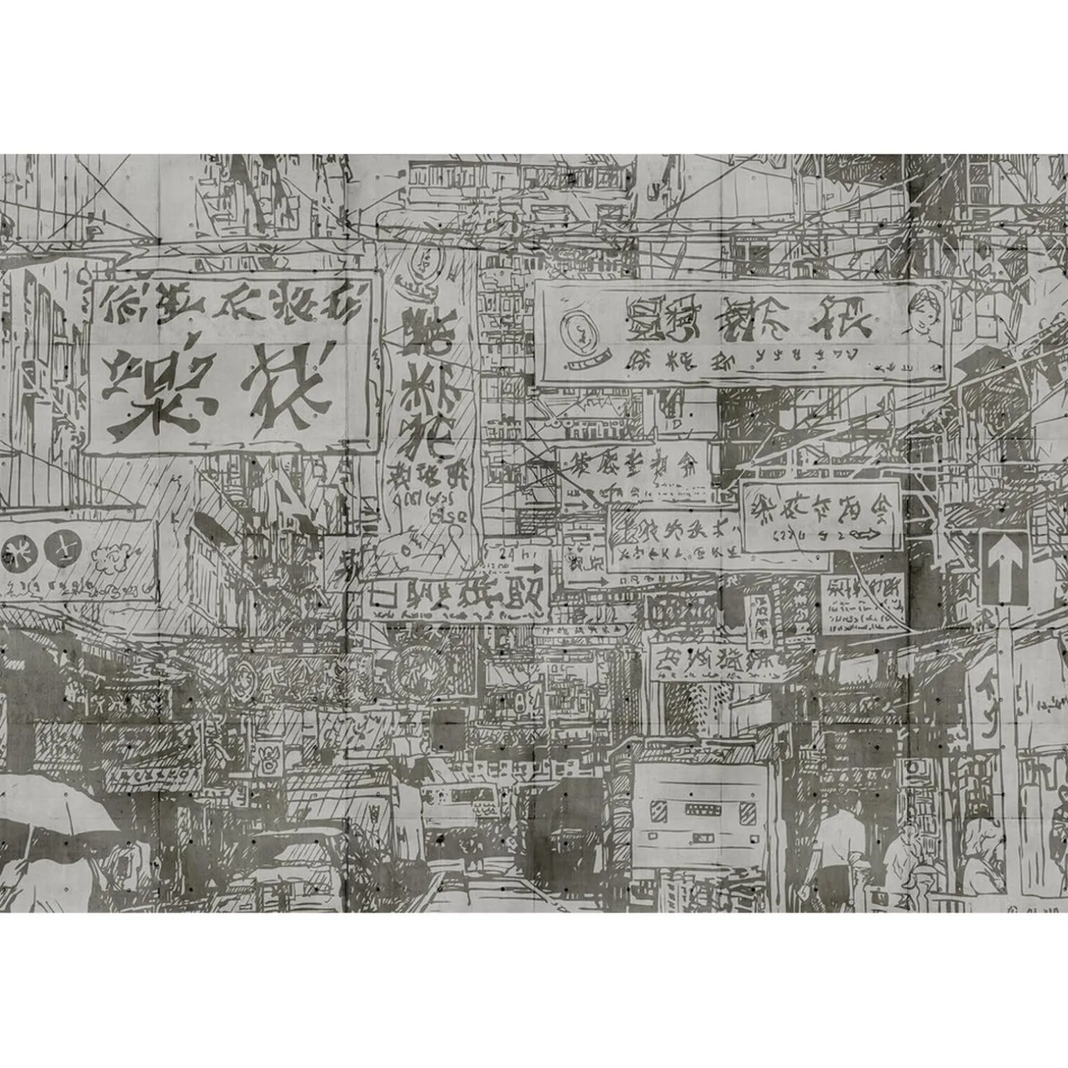 Papier peint panoramique XL HARAJUKU 400 x 270 cm - 4MURS