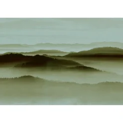 Papier peint panoramique XL DENALI 400 x 270 cm vert olive - 4MURS