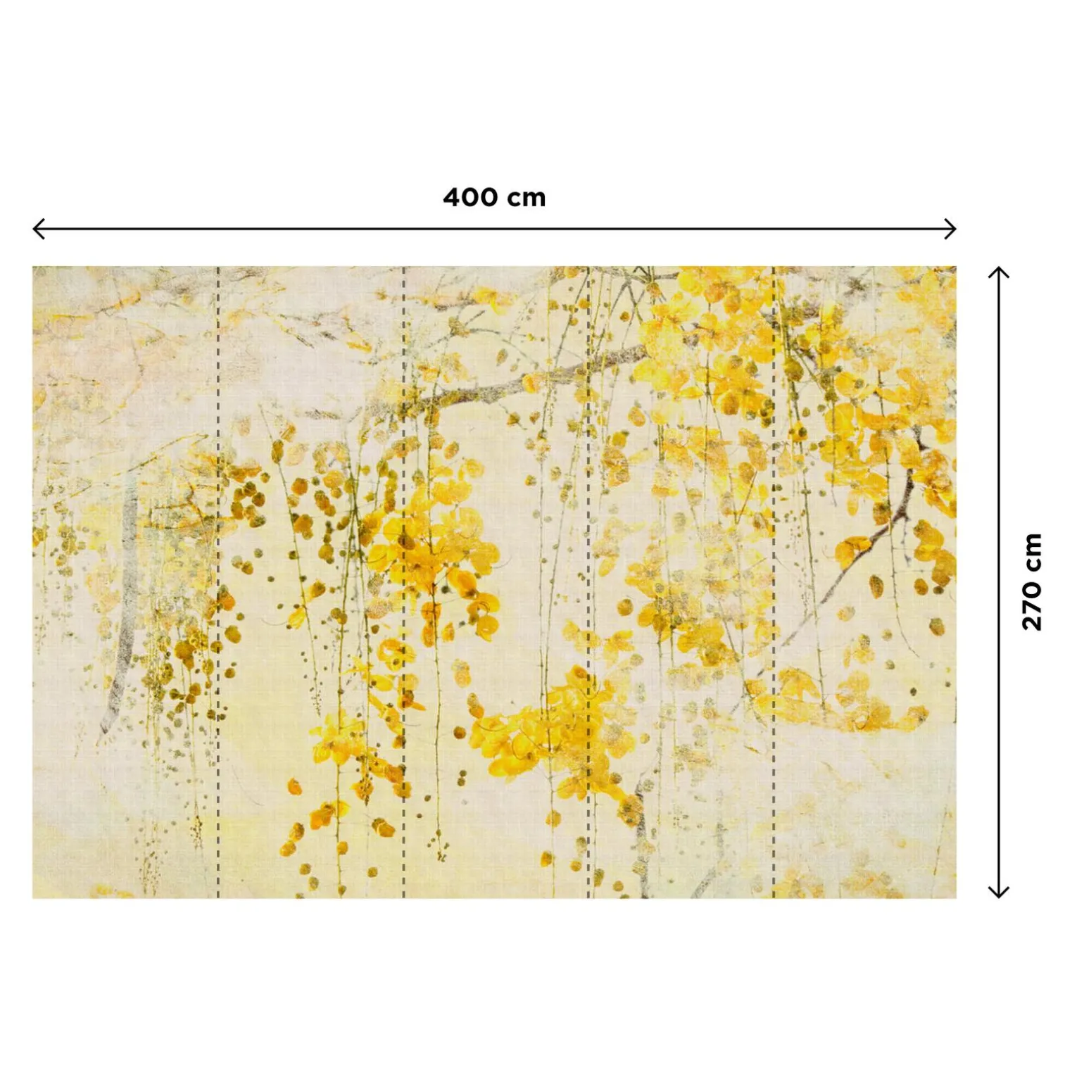Papier peint panoramique XL GLYCELIA 400 x 270 cm - 4MURS