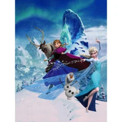 Papier peint panoramique L LA REINE DES NEIGES 200 x 280 cm - 4MURS