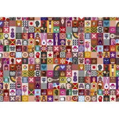 Papier peint panoramique XL PELMEL 400 x 270 cm multicolore - 4MURS